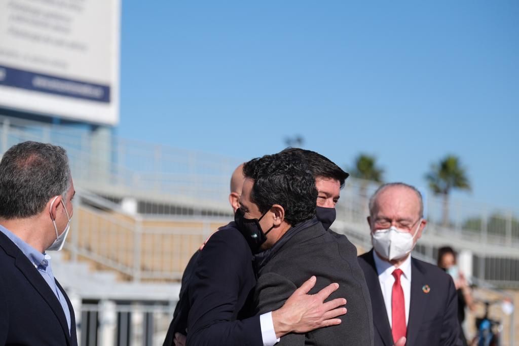 Las imágenes de la concesión de la Estrella al Mérito Deportivo de Málaga a Javier Imbroda