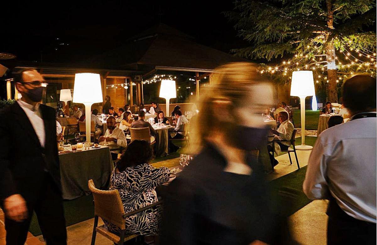 La cena del miércoles en L'Escaleta.