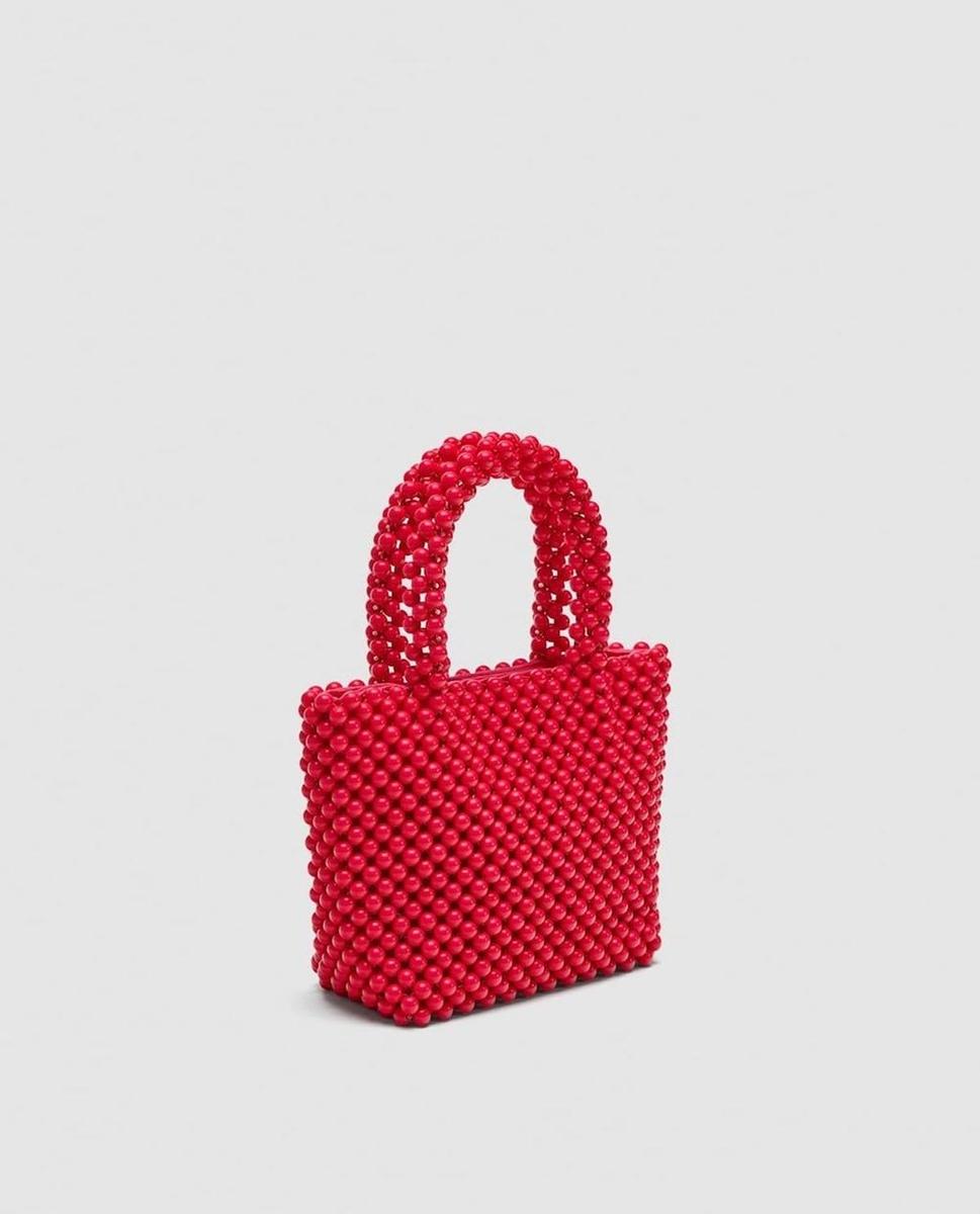 Bolso cuentas de Zara