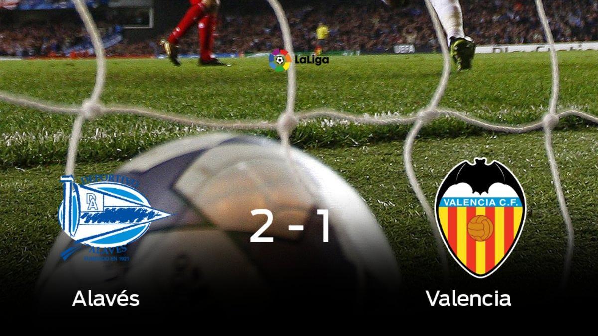 El Alavés se lleva la victoria en su casa ante el Valencia