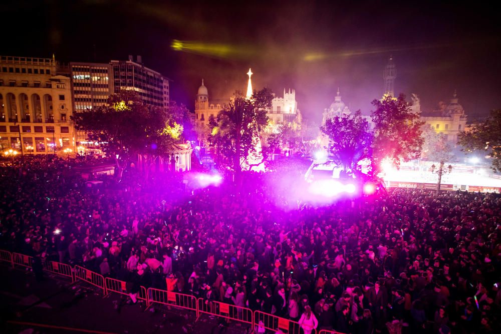 Nochevieja 2019 en València