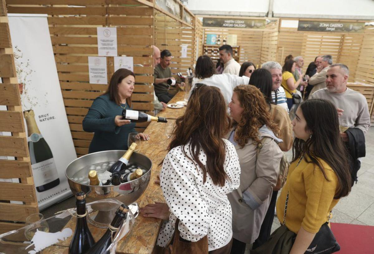 Una de las casetas de la feria. | NOÉ PARGA