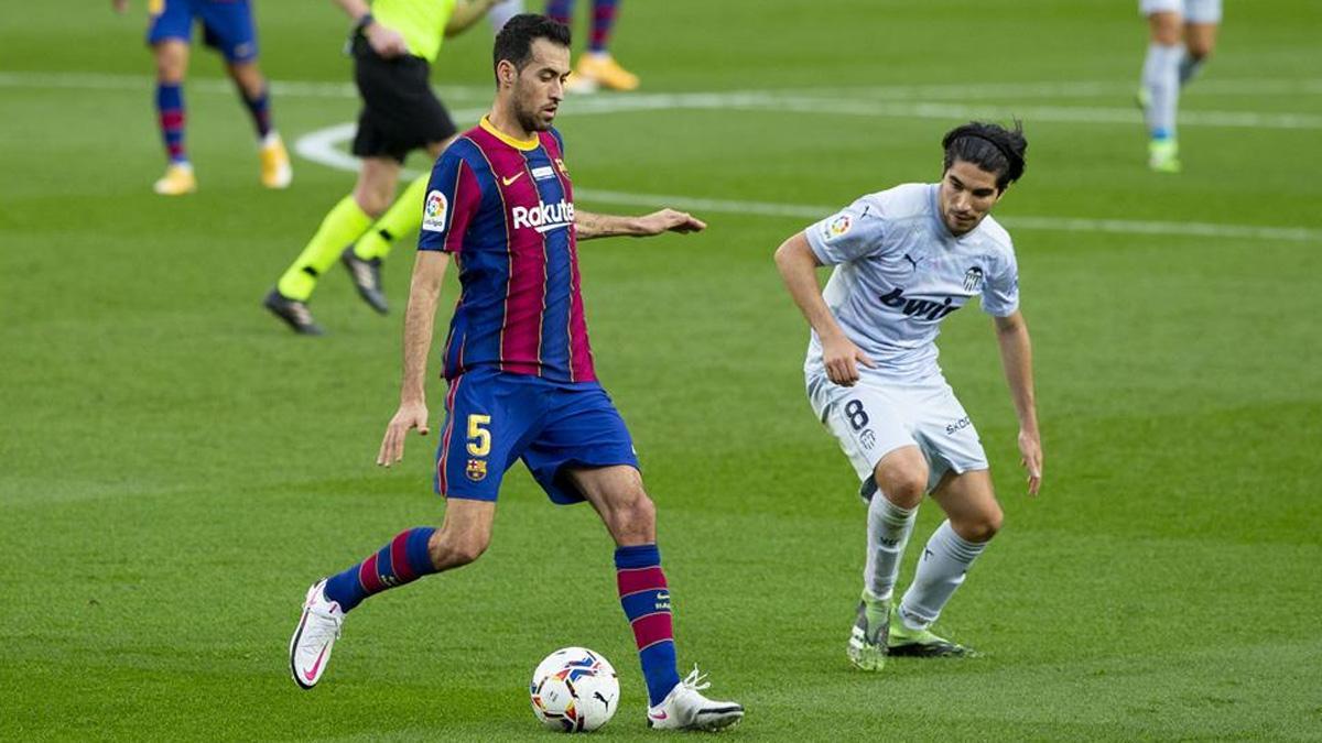 Busquets está a un partido oficial de los 600 con la camiseta del FC Barcelona