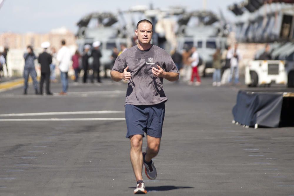 El portaaviones del ejército norteamericano USS Kearsarge