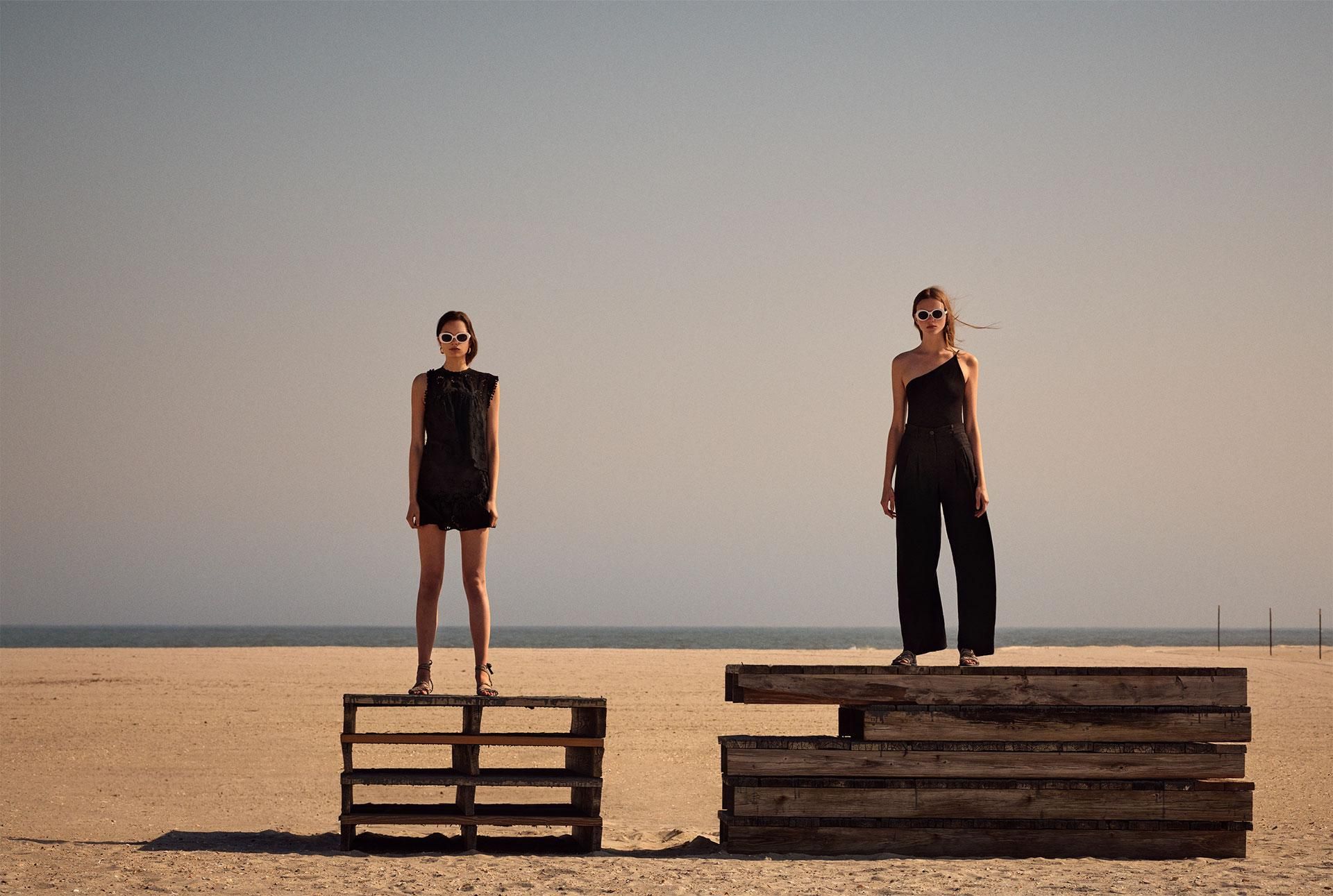 Looks en negro de Zara