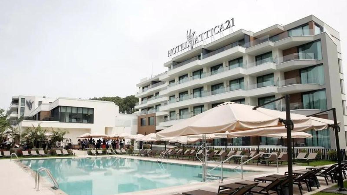 AUn hotel de cuatro estrellas inaugurado recientemente en Vigo