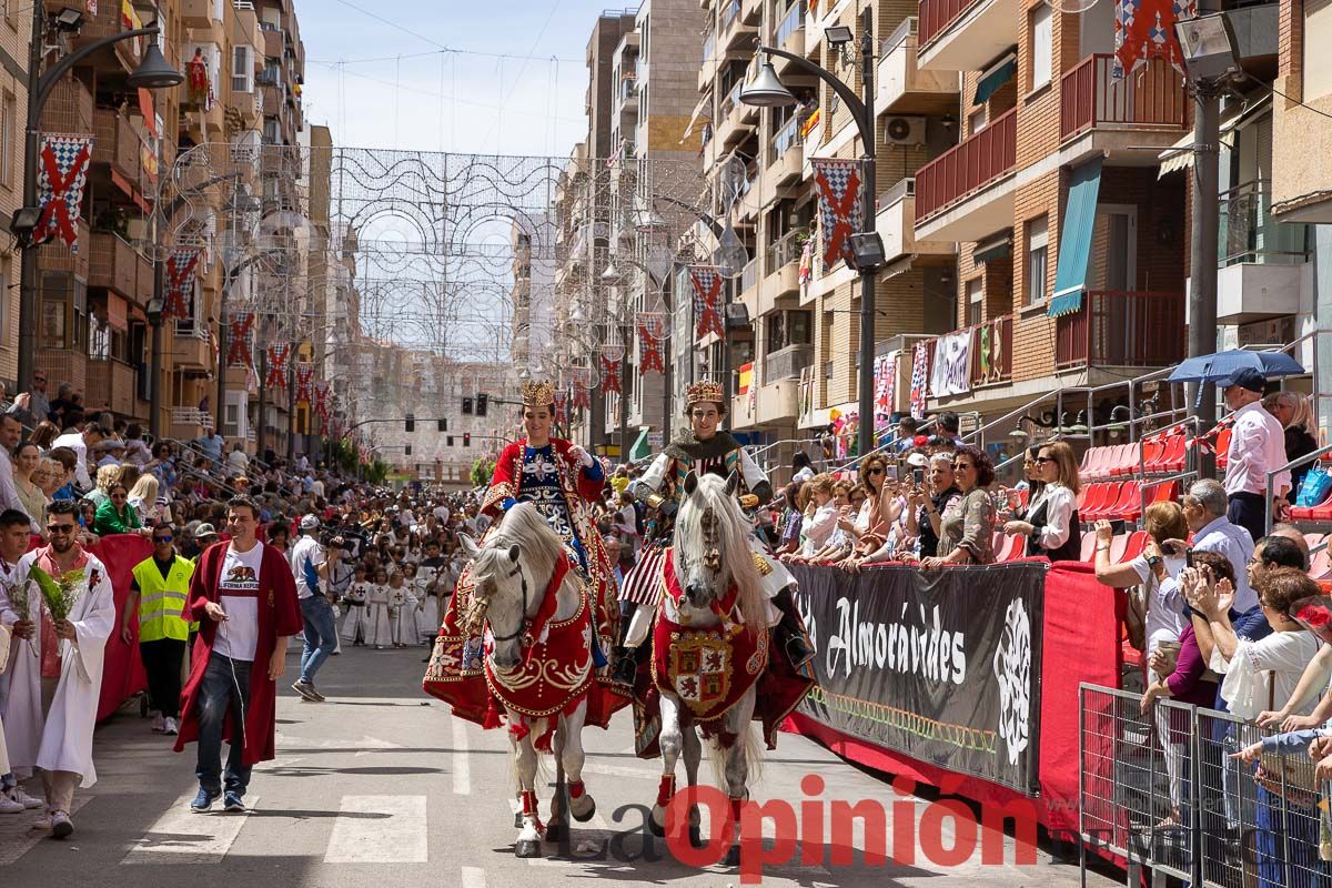 Desfile infantil del Bando Cristiano en las Fiestas de Caravaca