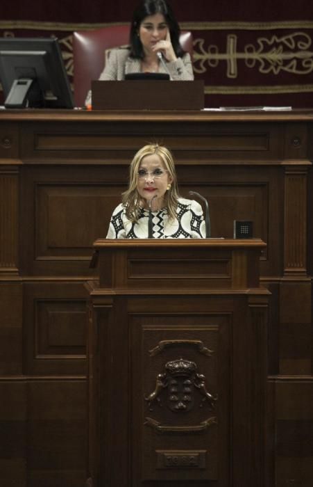 19/01/2017.CANARIAS.Pleno del Parlamento de Canarias..Fotos: Carsten W. Lauritsen