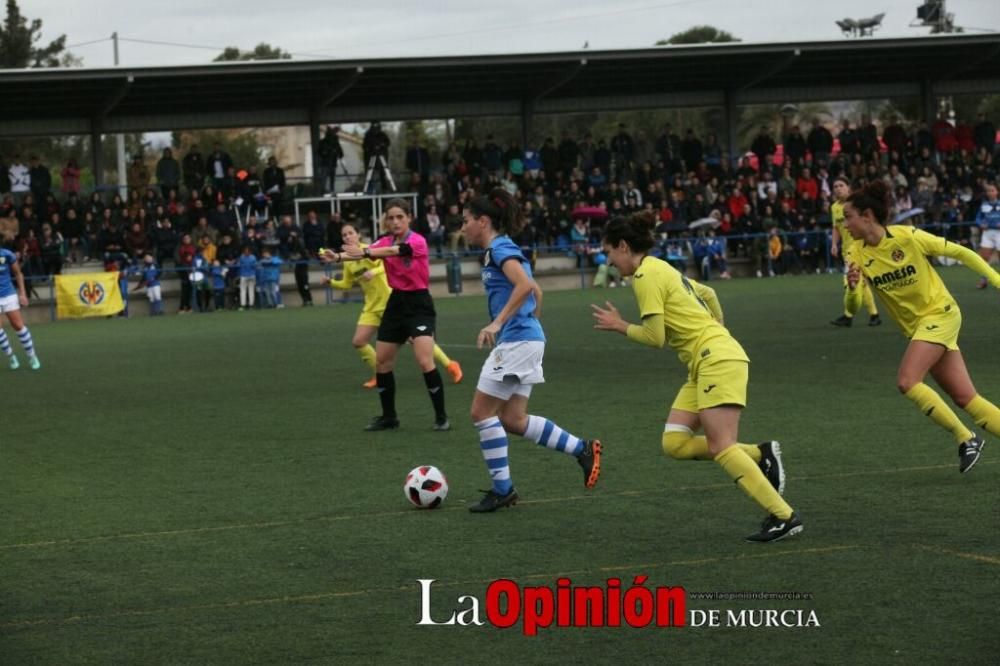 Alhama Granbibio CF-Villareal CF Femenino desde el Complejo Deportivo de Alhama