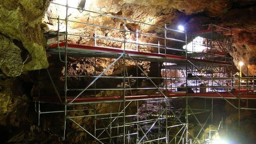 La Cueva Victoria, donde han encontrado los restos fósiles de babuino.