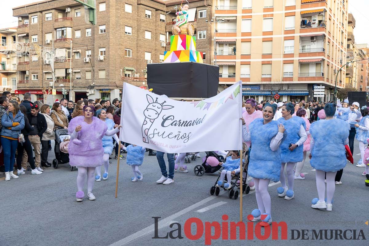 Los niños toman las calles de Cehegín en su desfile de Carnaval