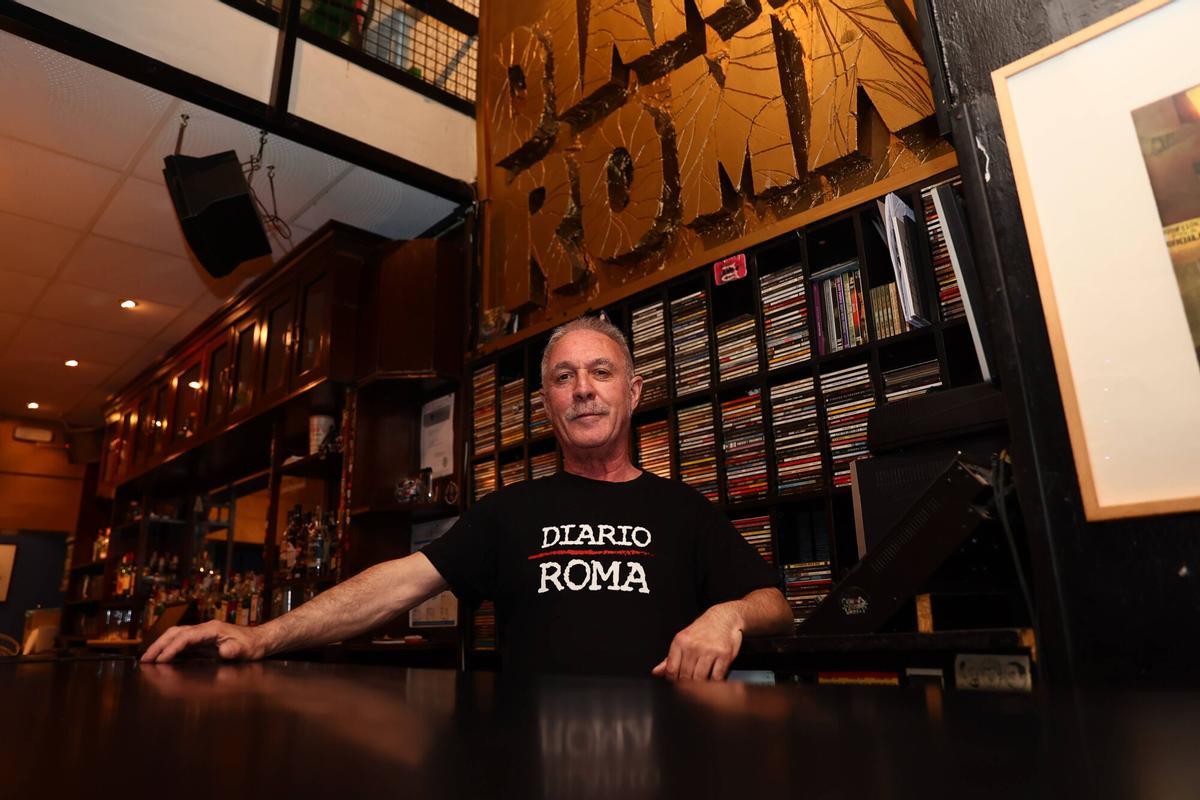 Luis Salgado en el Diario Roma. Luis Salgado en el Diario Roma.