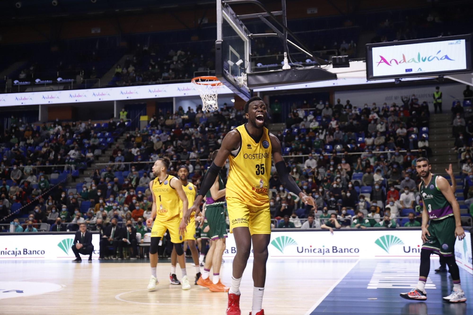 Las imágenes del Unicaja - Filou Oostende de la BCL