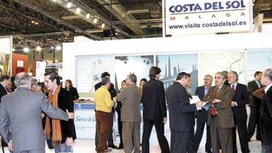 ´Stand´. Una imagen del expositor de la Costa del Sol en la pasada edición de Fitur.