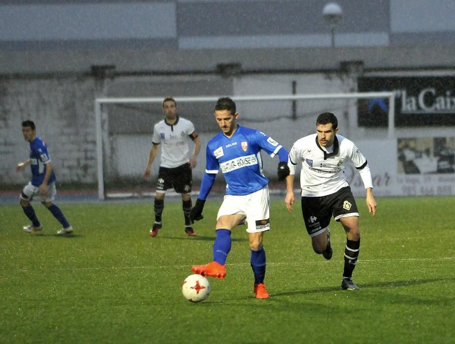 El partido entre el Caudal y el Logroñés, en imágenes