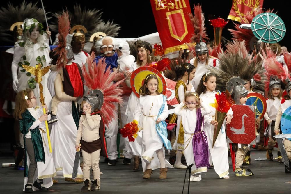 Desfile infantil en el Carnaval de Gijón