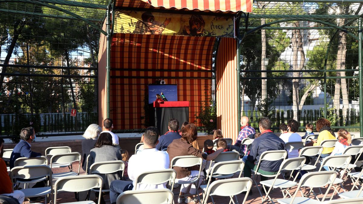 El parque de las marionetas de las Fiestas del Pilar.
