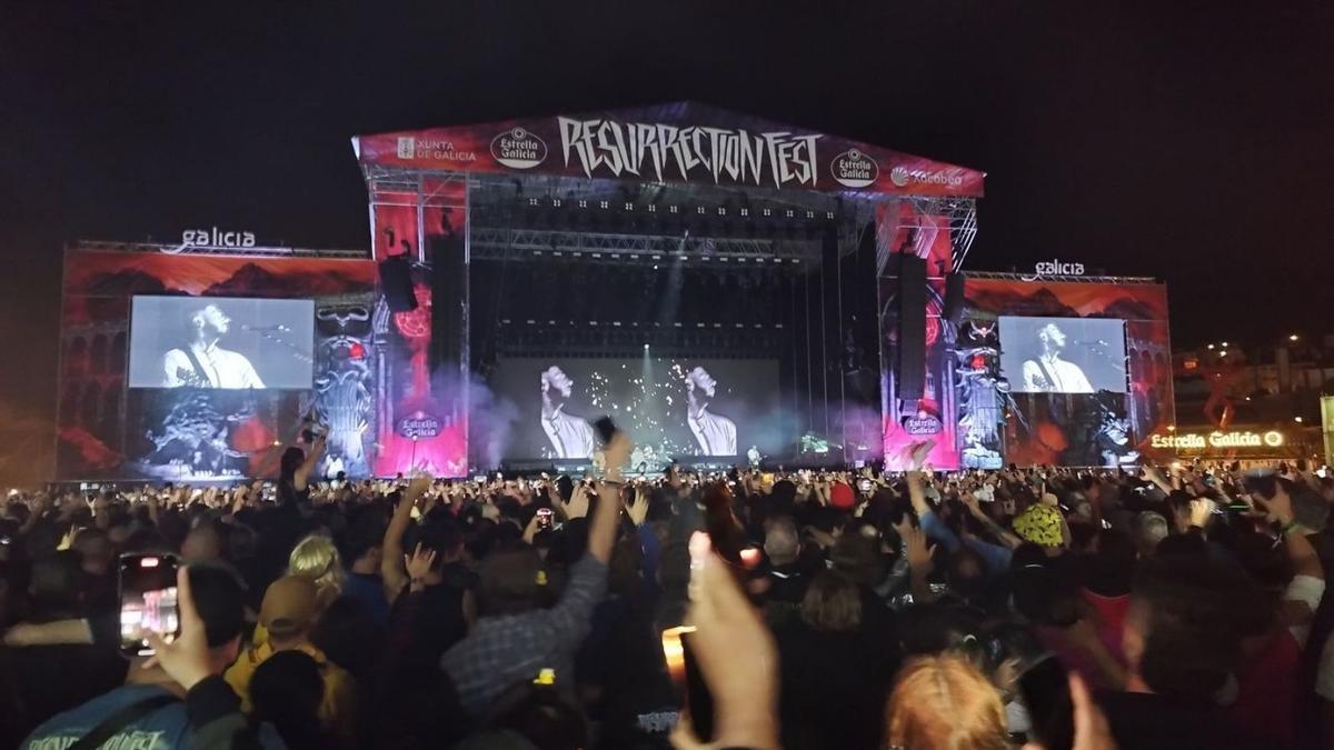 Concierto de Avenged
 Sevenfold en el Resurrection
Fest 2024.   | // ANTÍA SUÁREZ