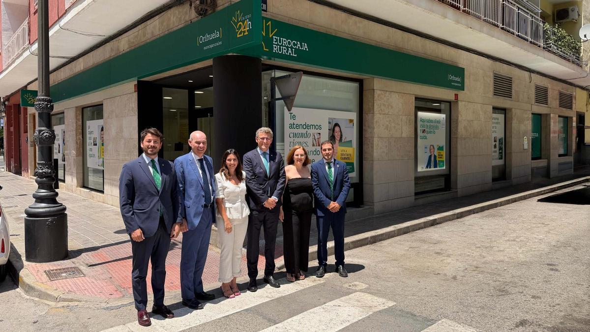 Eurocaja Rural ha abierto una nueva oficina en la ciudad de Orihuela.