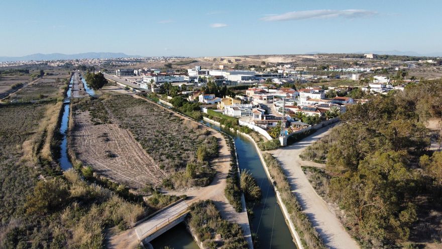 Así es la zona de Las Pesqueras en San Fulgencio que se inundó en la dana de 2019 y dónde ahora se proyecta la consolidación de las viviendas