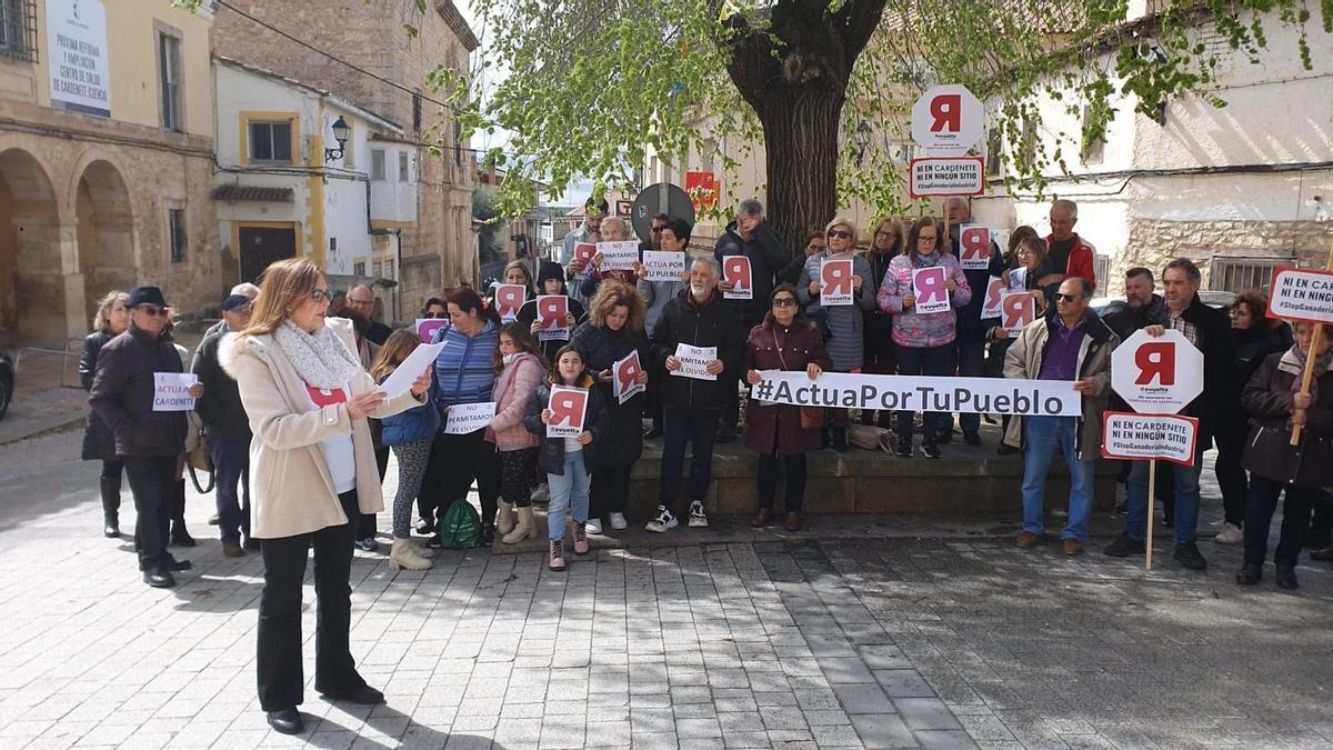 Vecinos de un pueblo participan en los actos organizados por el movimiento en una edición anterior