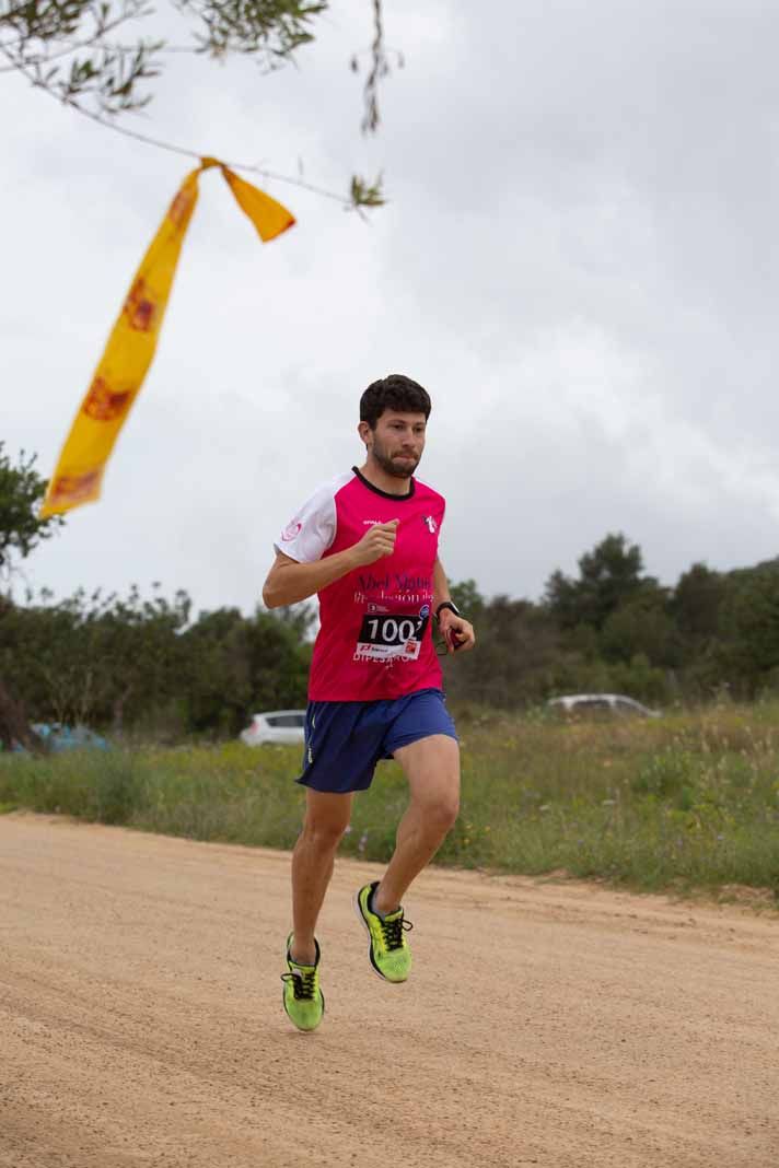 Prueba  CRI Trail Running, que se ha desarrollado en las inmediaciones de la ciudad de Ibiza