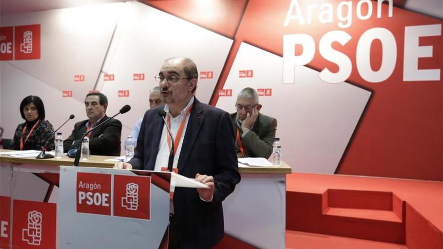 Lambán cree que es cuestión de tiempo que PSOE recupere la normalidad interna