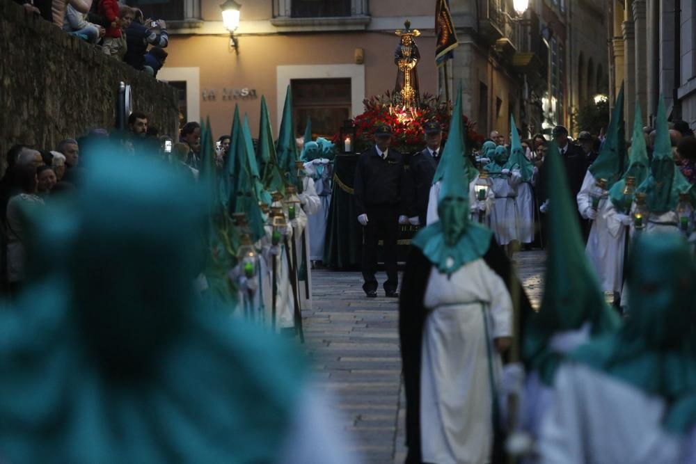 Procesión del Jesús Cautivo en la Semana Santa de Avilés