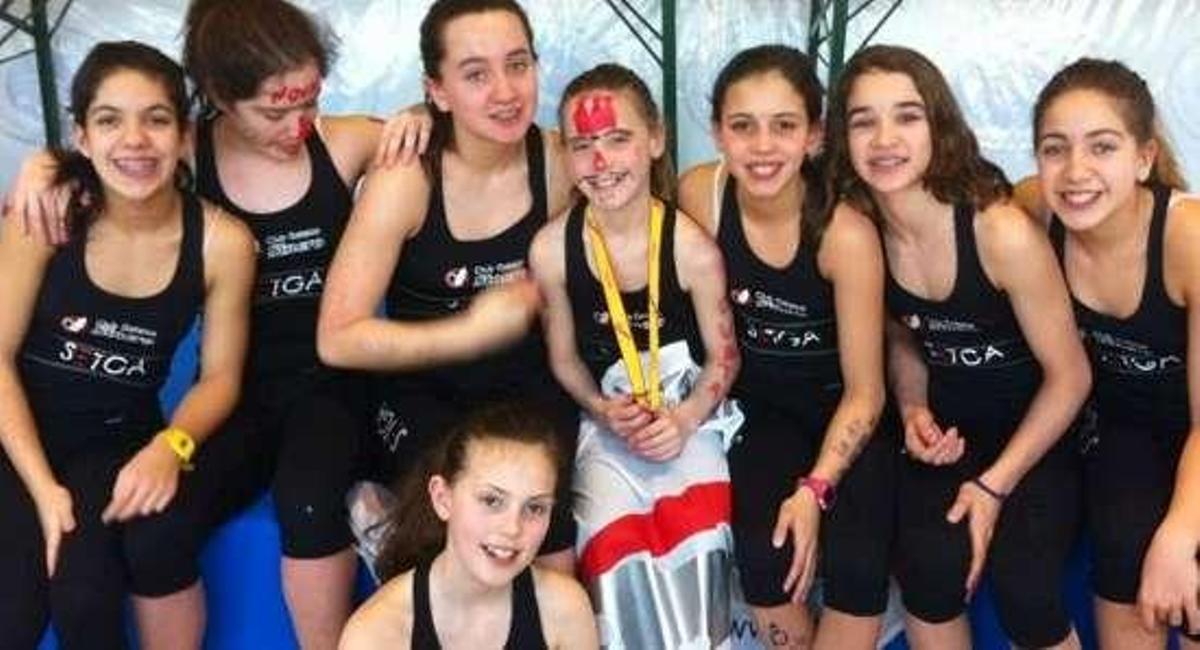 El equipo del Galaico Sincro de Pontevedra.