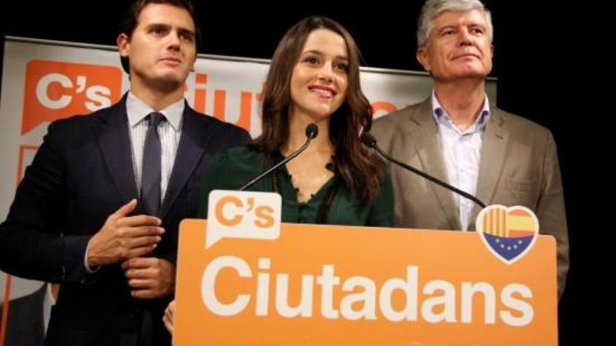 Inés Arrimadas, Albert Rivera i Matías Alonso