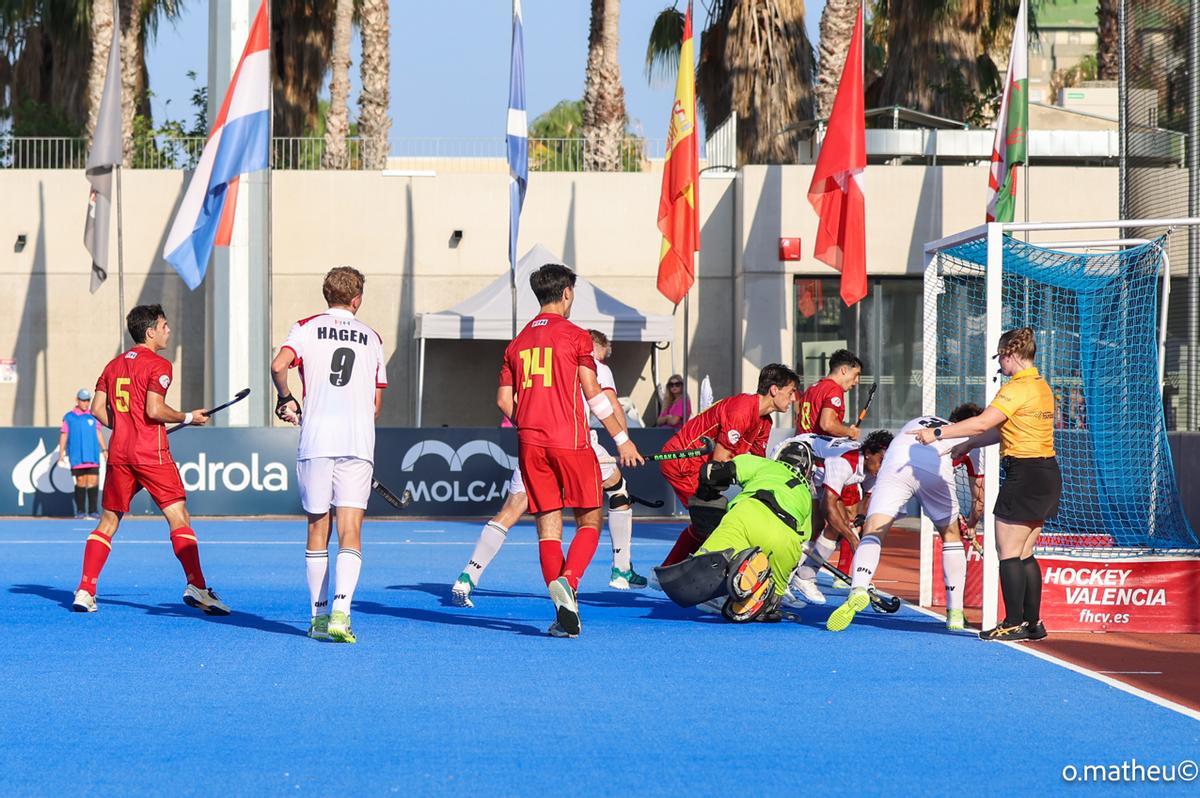 El combinado nacional español completó un partido muy sólido para asegurar la segunda posición del Grupo B.