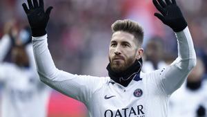 El nuevo defensa del Sevilla Sergio Ramos en una foto de archivo de YOAN VALA. EFE/EPA