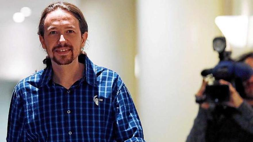 El líder de Podem, Pablo Iglesias