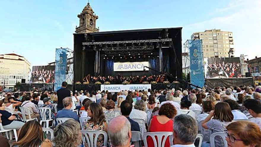 Concierto de la Orquesta Sinfónica de Galicia.