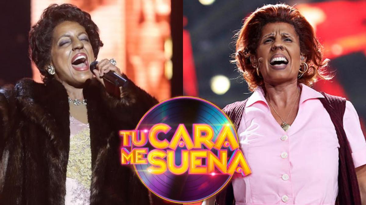 Ruth Lorenzo y Diana Navarro imitando a Aretha Franklin en 'Tu cara me suena'