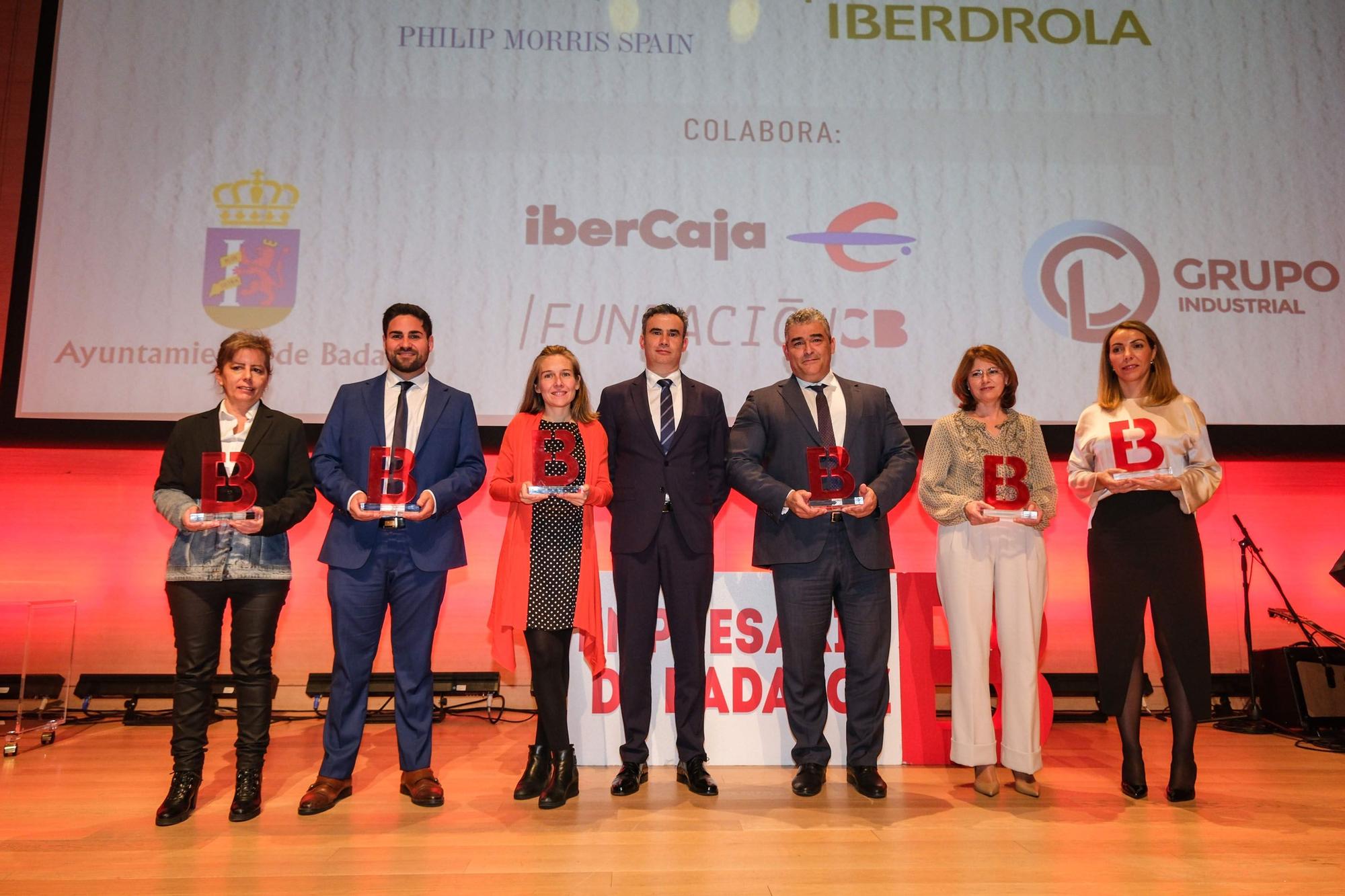 Las imágenes de los XII Premios Empresario de Badajoz