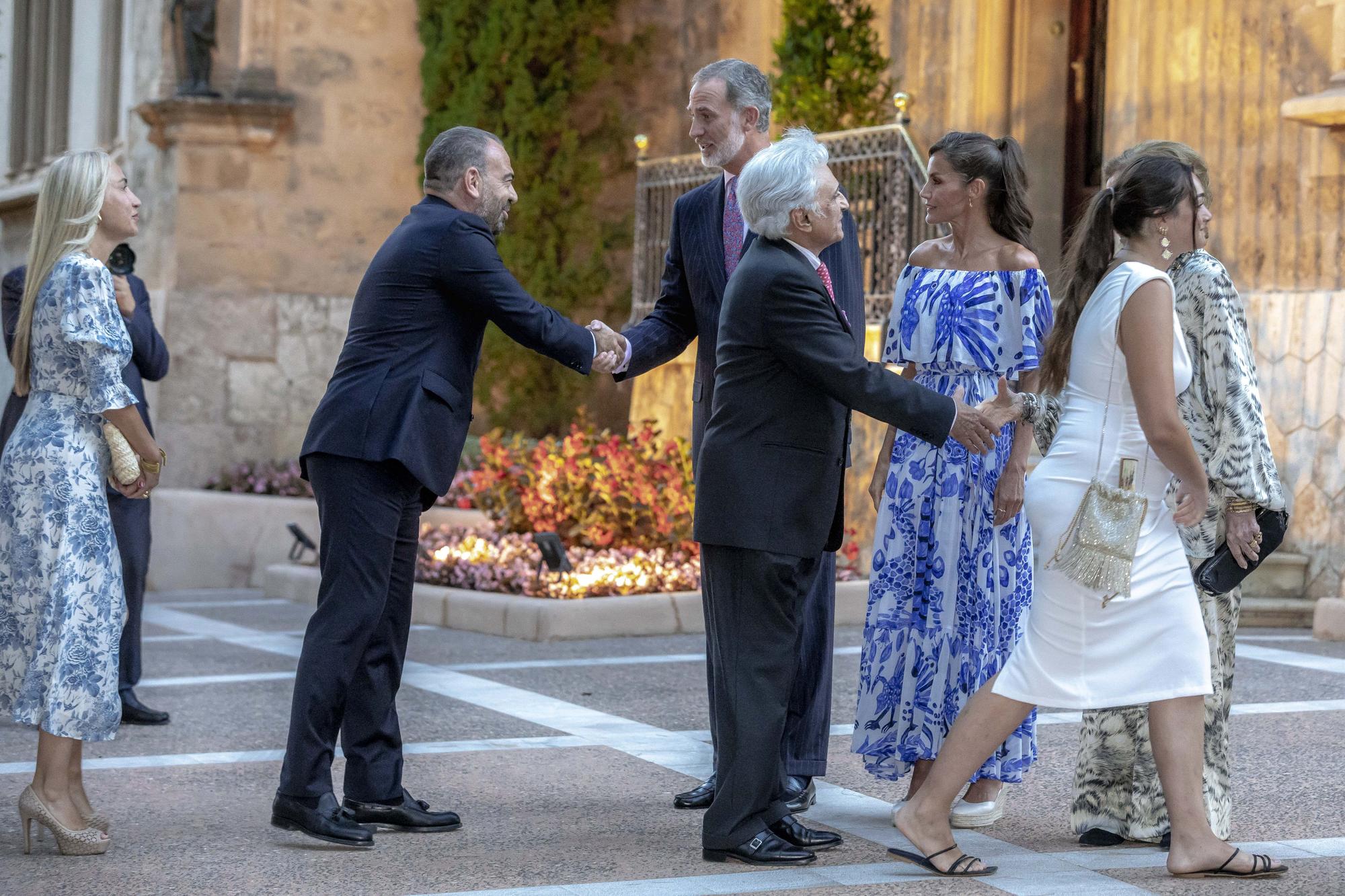 Los Reyes abren un verano más el Palacio de Marivent para recibir a la sociedad balear