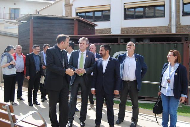 Inauguració dels pisos tutelats de Solsona