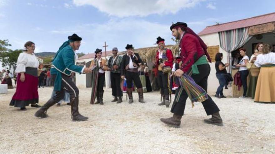 Imagen de una de las escenas de Pasión Bandolera en El Burgo.