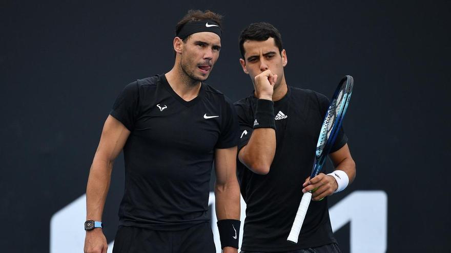 Nadal y Munar se imponen en el super tie-break a Sáez y Etchevarry