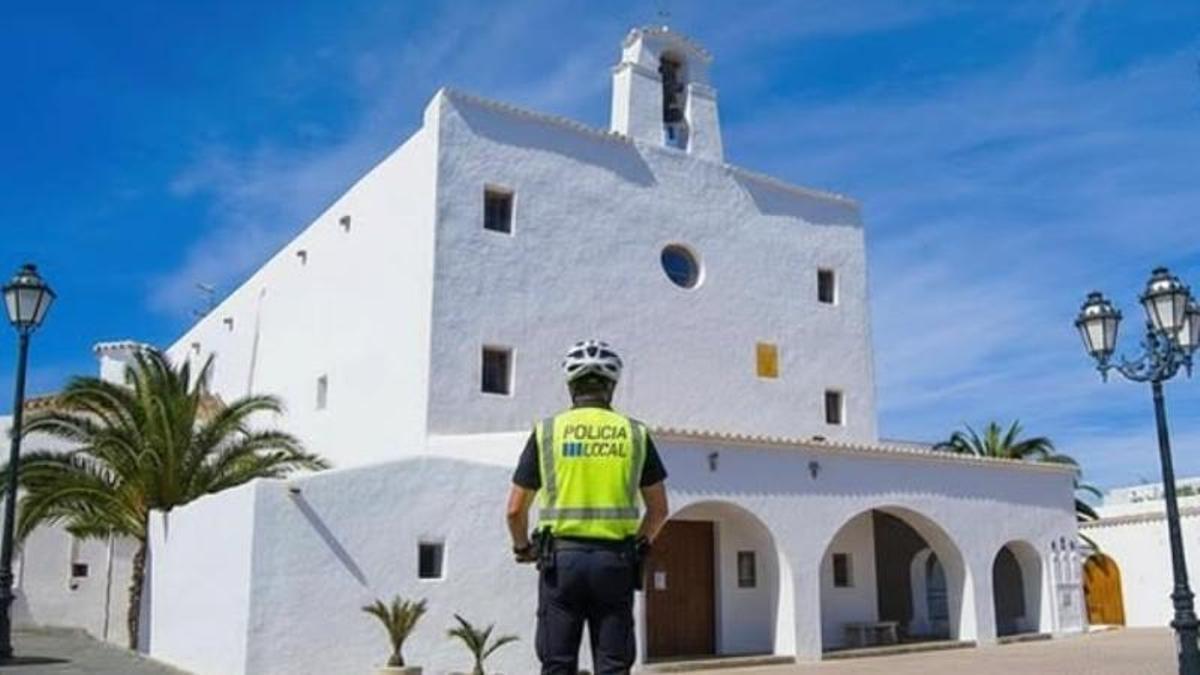 Imagen de archivo de la Policía Local de Sant Josep.