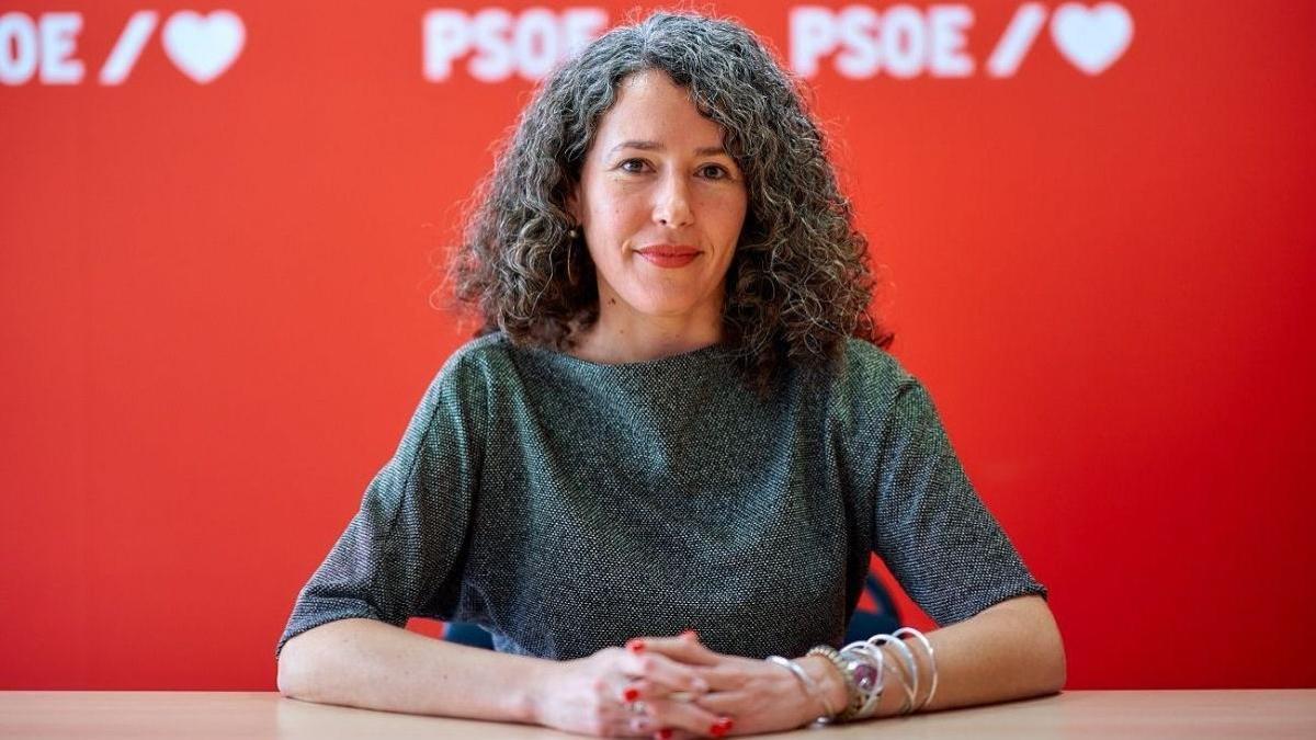 Arigona González, portavoz del PSOE en el Cabildo de Lanzarote.