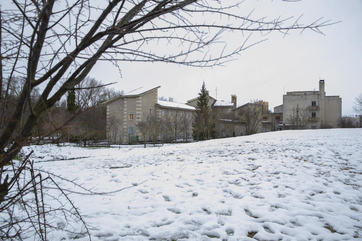 Uno de los centros de acogida para refugiados.