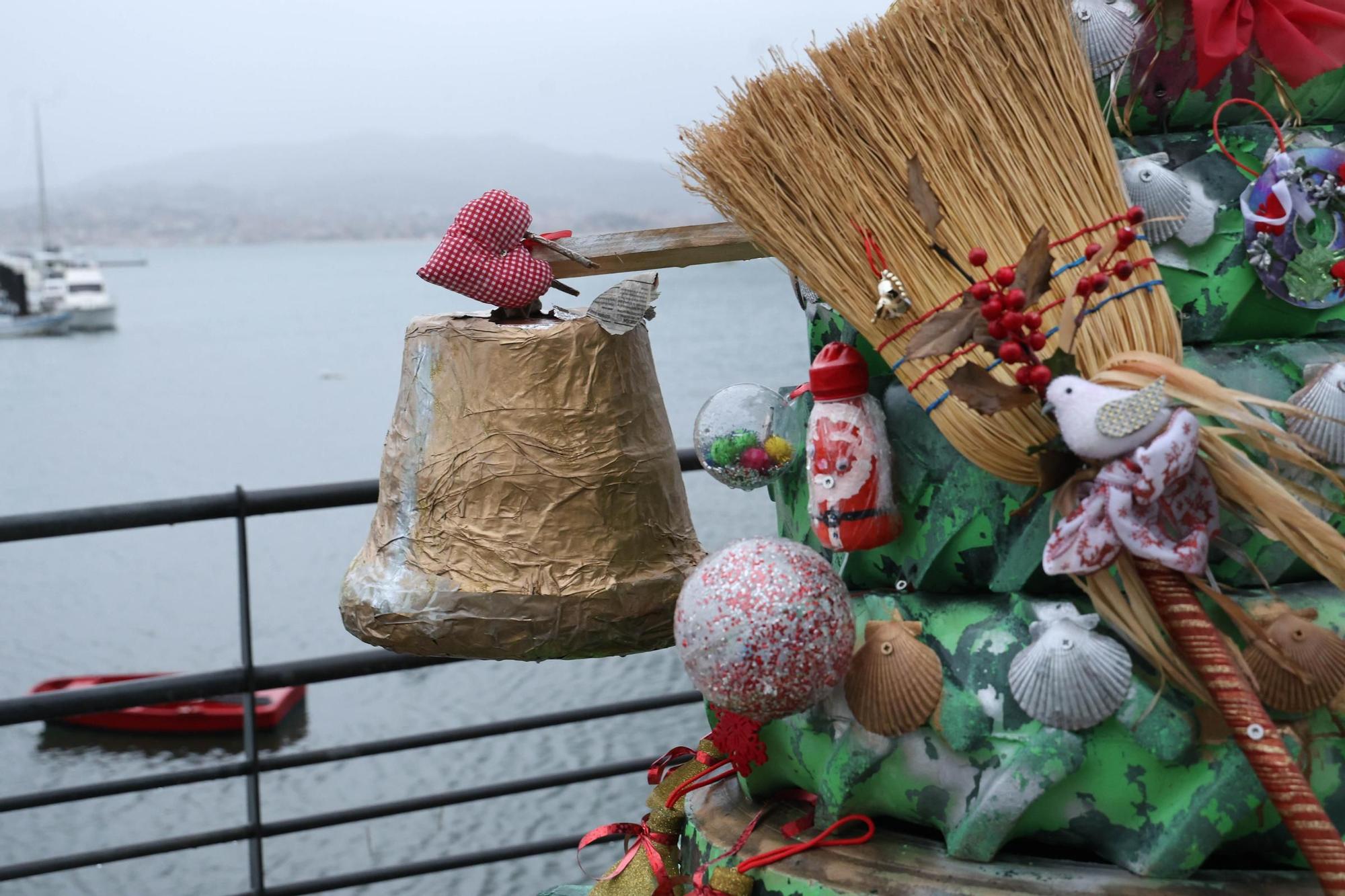 Baiona se recicla en Navidad