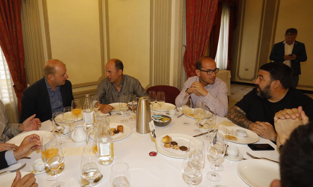 Desayuno con Amparo Marco en el Casino Antiguo de Castelló