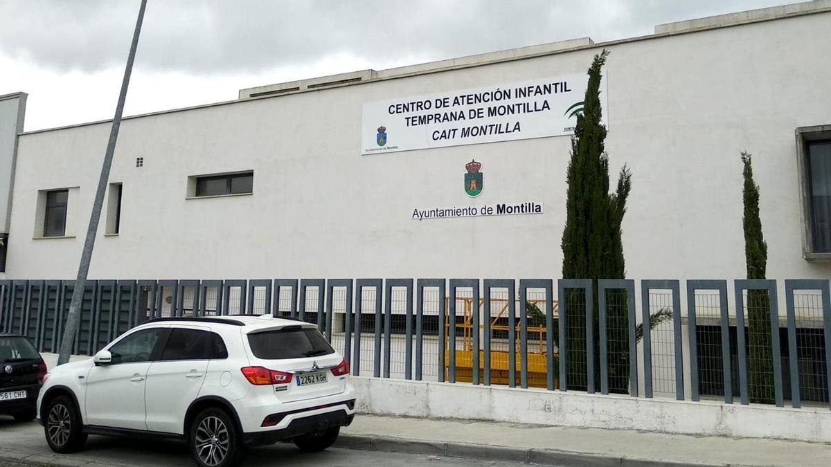 Exterior de las instalaciones del Centro de Atención Temprana de Montilla.