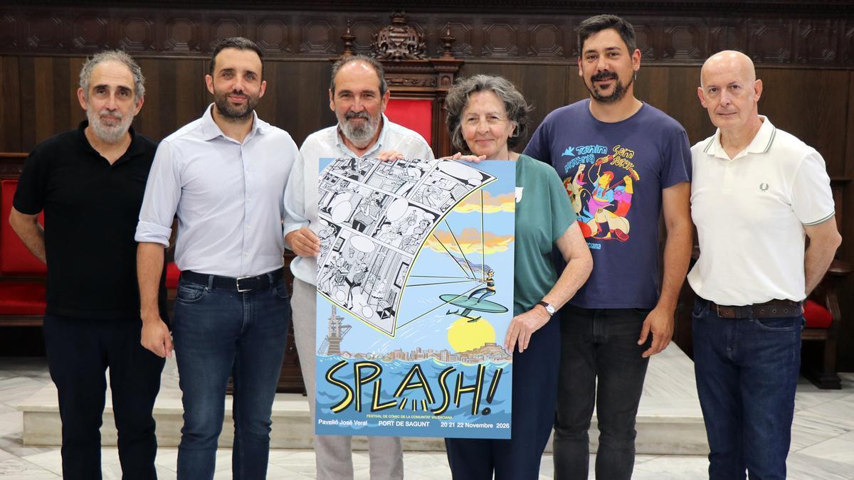 Presentación del cartel del festival Splash.