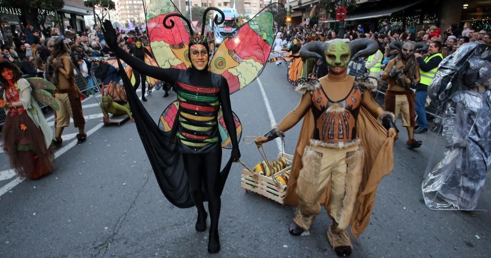 Las imágenes de la Cabalgata de Reyes de Vigo 2019