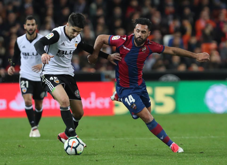 Valencia - Levante: Las imágenes del Derbi