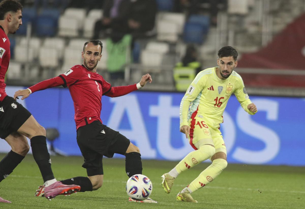 Clasificación para el Mundial 2026: Georgia - España.